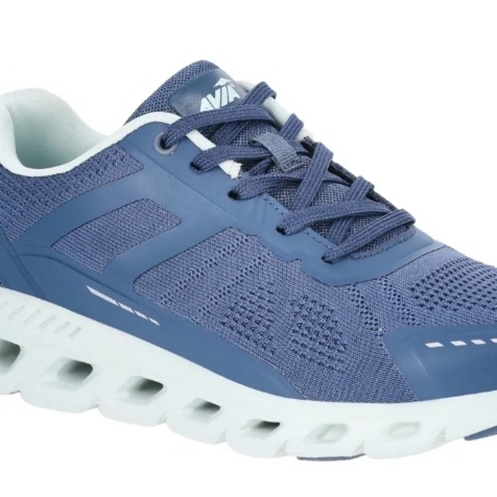 Avia Navy and White Running Shoes
